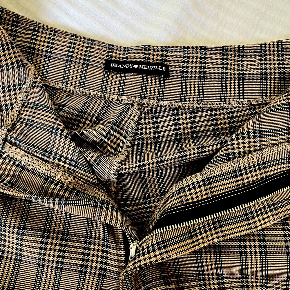 Brandy Melville plaid pants